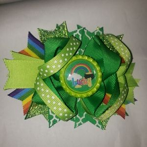 Girls St. Patrick's Day Bow